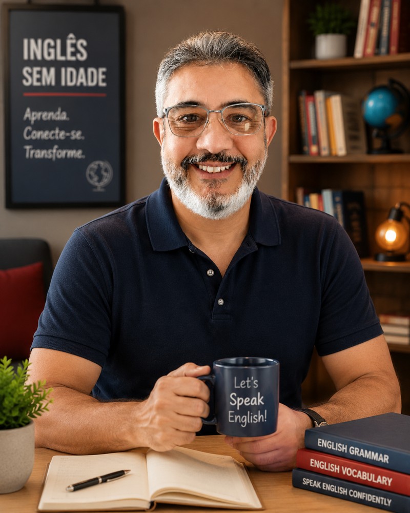 Daniel Neumamm, professor do Inglês sem Idade
